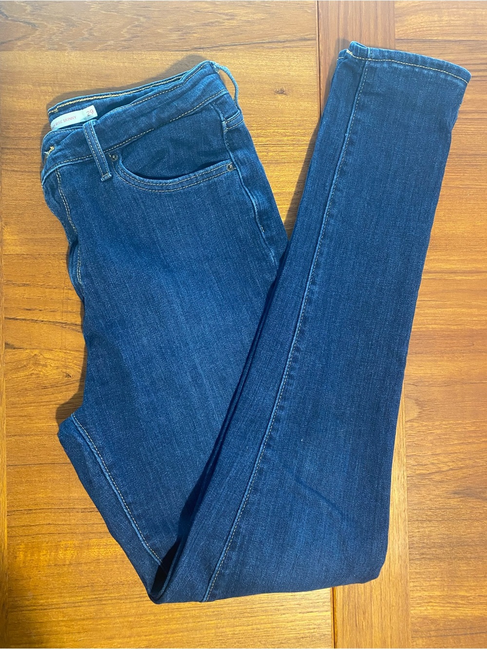 Levi’s High-Rise Skinny Jeans - Dark Blue